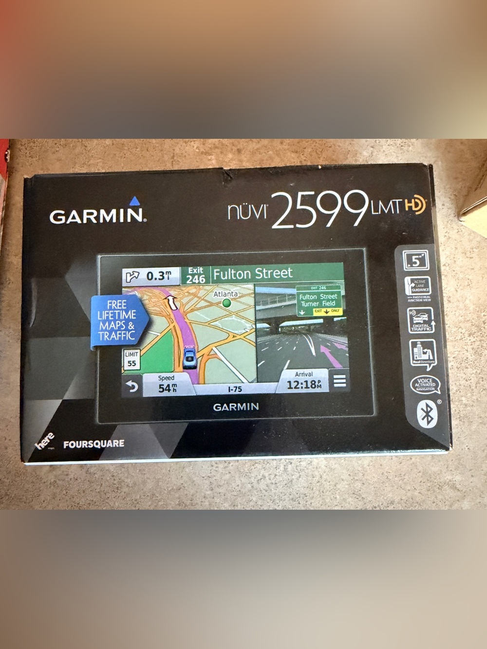 garmin nüvi 2599 LMT-D GPS Navigator - black